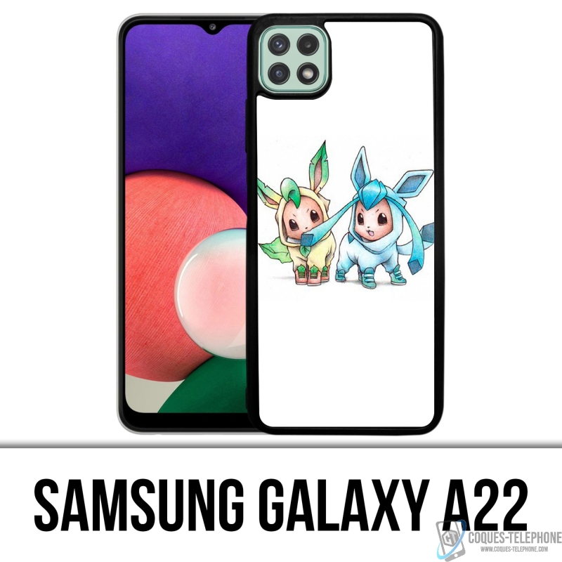 Coque Samsung Galaxy A22 - Pokémon Bébé Phyllali
