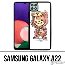 Coque Samsung Galaxy A22 - Pokemon Bébé Teddiursa