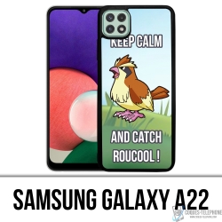 Coque Samsung Galaxy A22 - Pokémon Go Catch Roucool