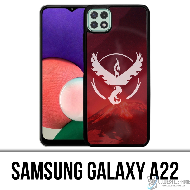 Coque Samsung Galaxy A22 - Pokémon Go Team Bravoure