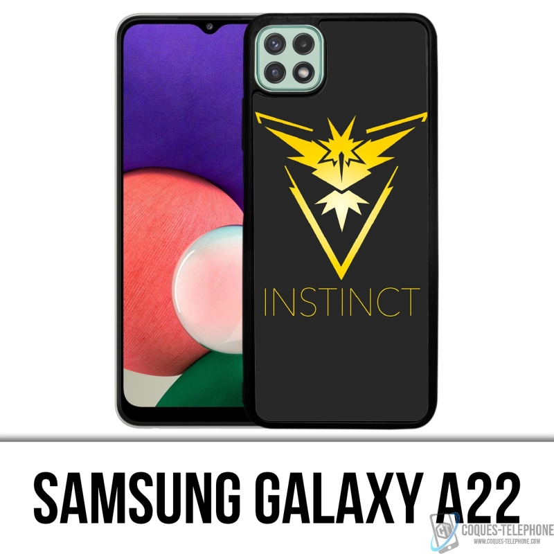 Coque Samsung Galaxy A22 - Pokémon Go Team Jaune