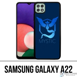 Coque Samsung Galaxy A22 - Pokémon Go Team Msytic Bleu