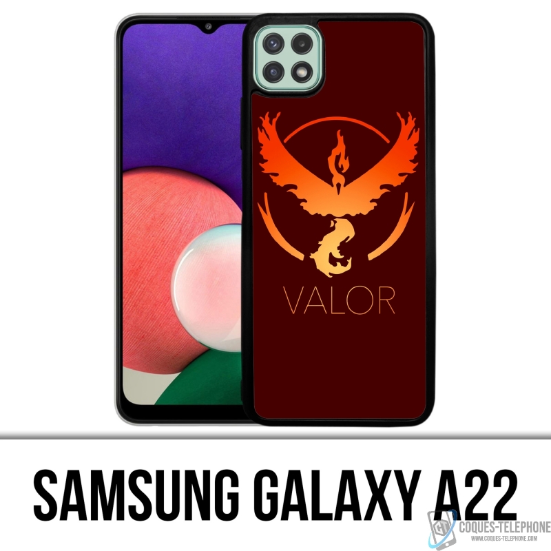 Coque Samsung Galaxy A22 - Pokémon Go Team Rouge