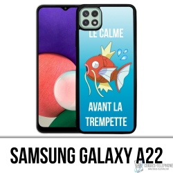 Samsung Galaxy A22 Case - Pokémon Die Ruhe vor dem Karpador-Dip