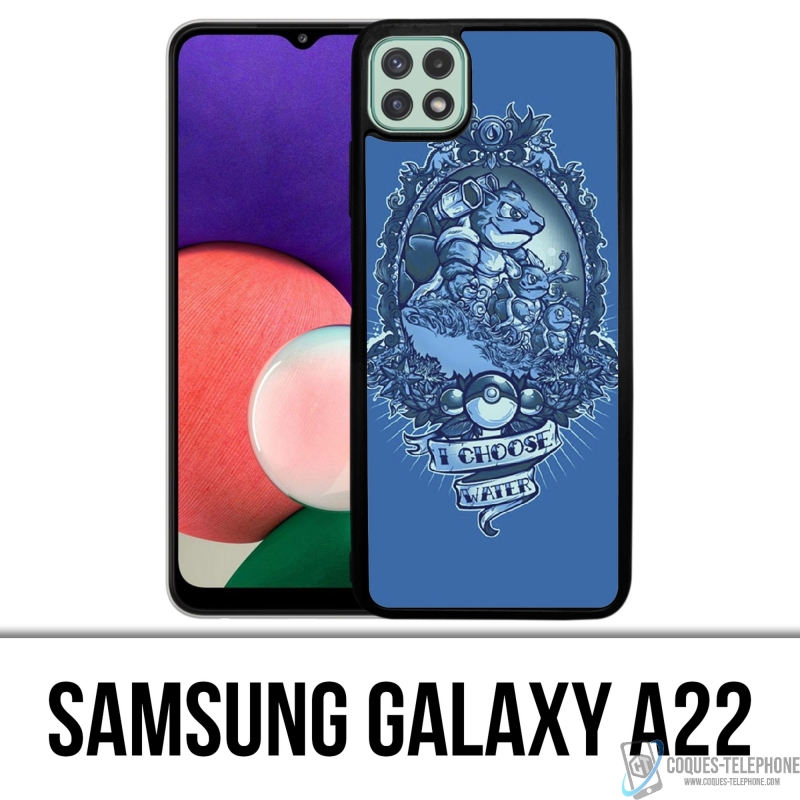 Coque Samsung Galaxy A22 - Pokémon Water