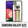 Custodia Samsung Galaxy A22 - Polaroid Arcobaleno Arcobaleno