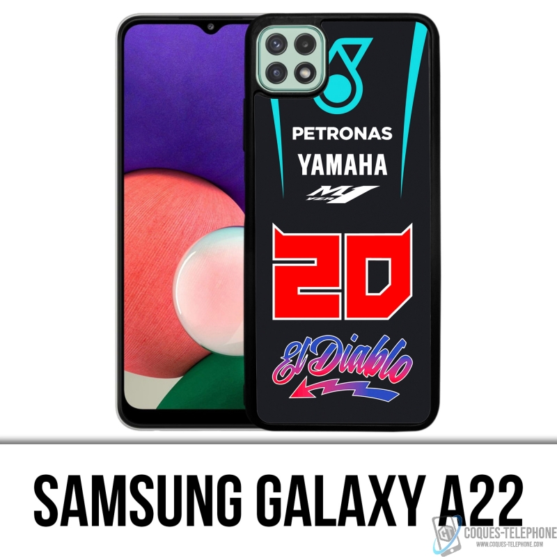 Coque Samsung Galaxy A22 - Quartararo 20 Motogp M1