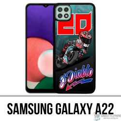 Samsung Galaxy A22 Case - Quartararo Cartoon