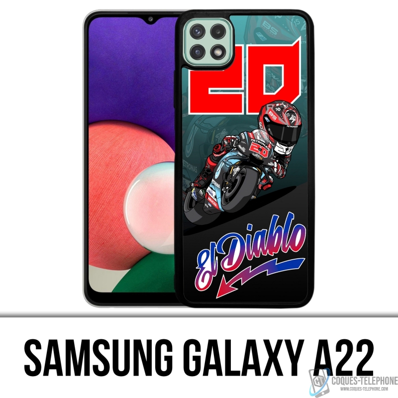 Coque Samsung Galaxy A22 - Quartararo Cartoon