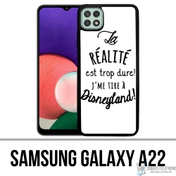 Coque Samsung Galaxy A22 - Réalité Disneyland