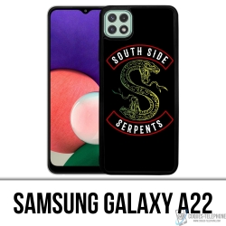 Coque Samsung Galaxy A22 - Riderdale South Side Serpent Logo