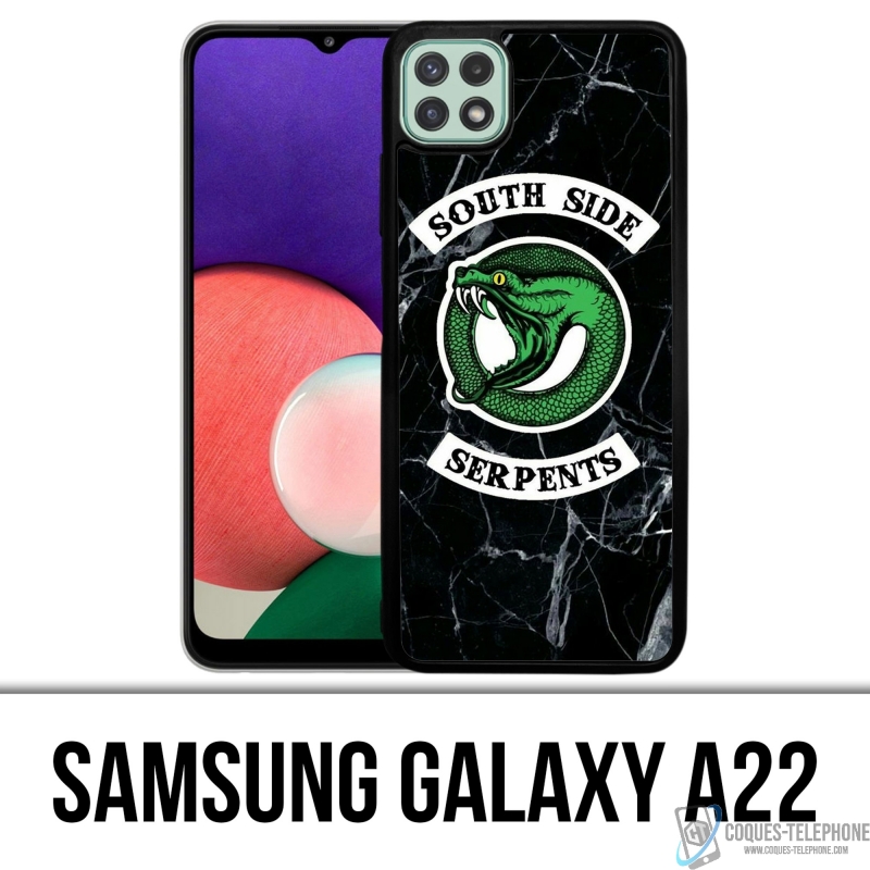 Coque Samsung Galaxy A22 - Riverdale South Side Serpent Marbre