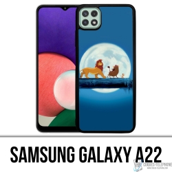 Samsung Galaxy A22 Case - König der Löwen Mond