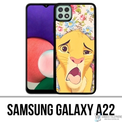 Samsung Galaxy A22 Case - König der Löwen Simba Grimasse