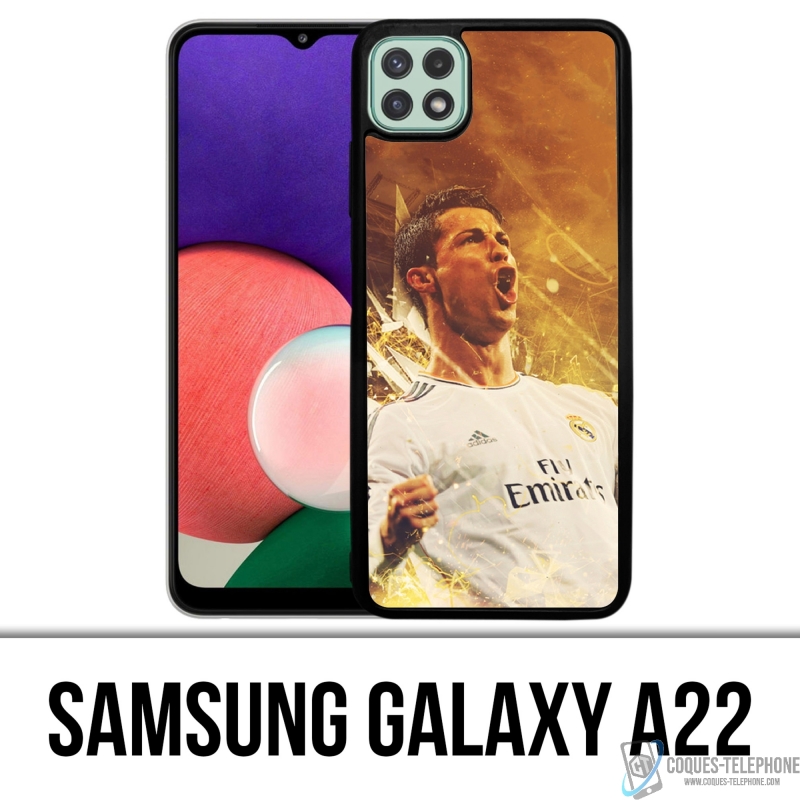 Custodia per Samsung Galaxy A22 - Ronaldo