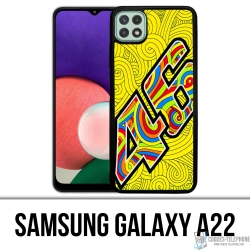 Samsung Galaxy A22 Case - Rossi 46 Waves
