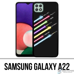 Funda Samsung Galaxy A22 - Sable de luz de Star Wars