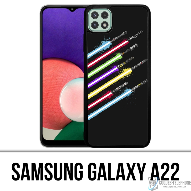 Coque Samsung Galaxy A22 - Sabre Laser Star Wars