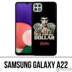 Samsung Galaxy A22 Case - Scarface Holen Sie sich Dollar