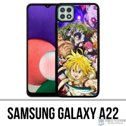 Cover Samsung Galaxy A22 - Sette peccati capitali