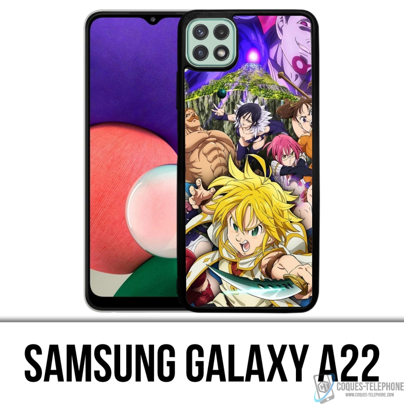 Samsung Galaxy A22 case - Seven Deadly Sins