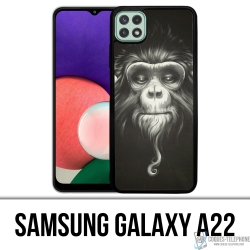 Custodia per Samsung Galaxy A22 - Scimmia Scimmia