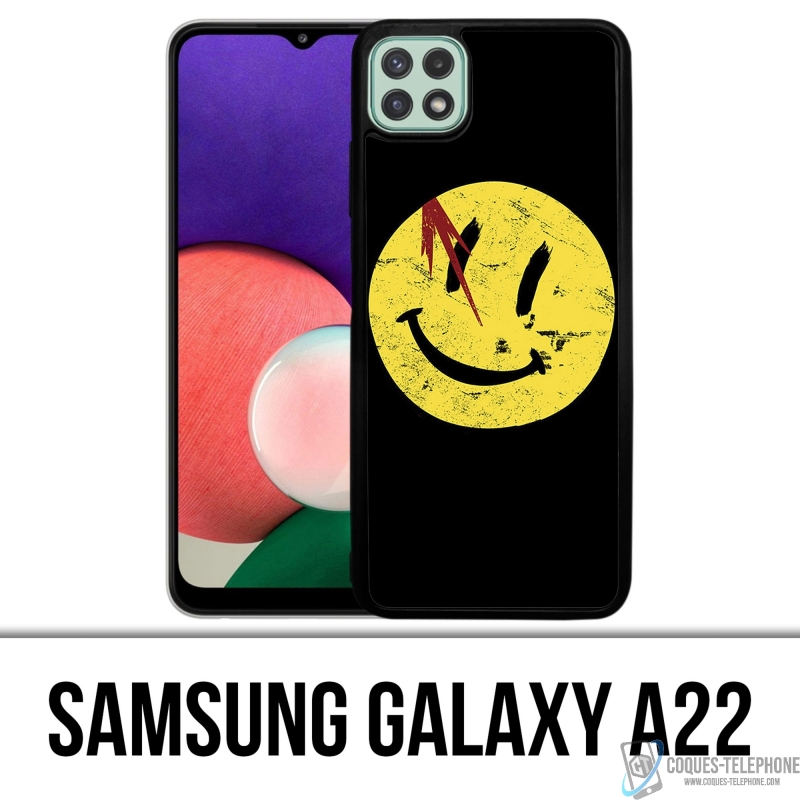 Coque Samsung Galaxy A22 - Smiley Watchmen