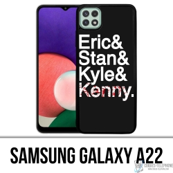 Custodia per Samsung Galaxy A22 - Nomi di South Park