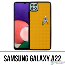 Custodia per Samsung Galaxy A22 - Star Trek gialla