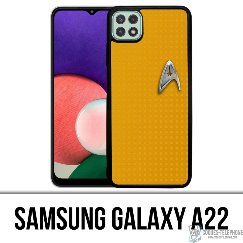 Coque Samsung Galaxy A22 - Star Trek Jaune