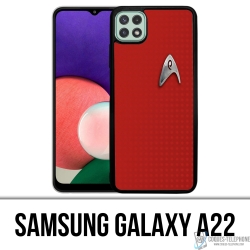 Funda Samsung Galaxy A22 - Star Trek Roja