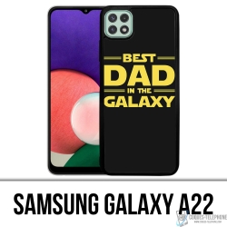 Custodia Samsung Galaxy A22 - Il miglior papà della galassia di Star Wars