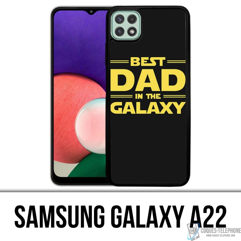 Coque Samsung Galaxy A22 - Star Wars Best Dad In The Galaxy