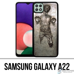 Custodia per Samsung Galaxy A22 - Carbonite di Star Wars