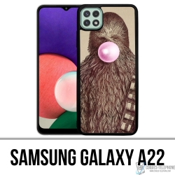 Cover Samsung Galaxy A22 - Chewbacca Chewing Gum di Star Wars
