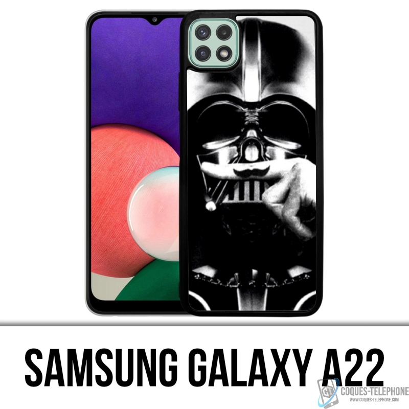 Coque Samsung Galaxy A22 - Star Wars Dark Vador Moustache