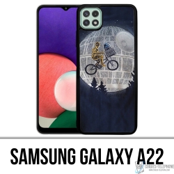 Custodia per Samsung Galaxy A22 - Star Wars e C3Po