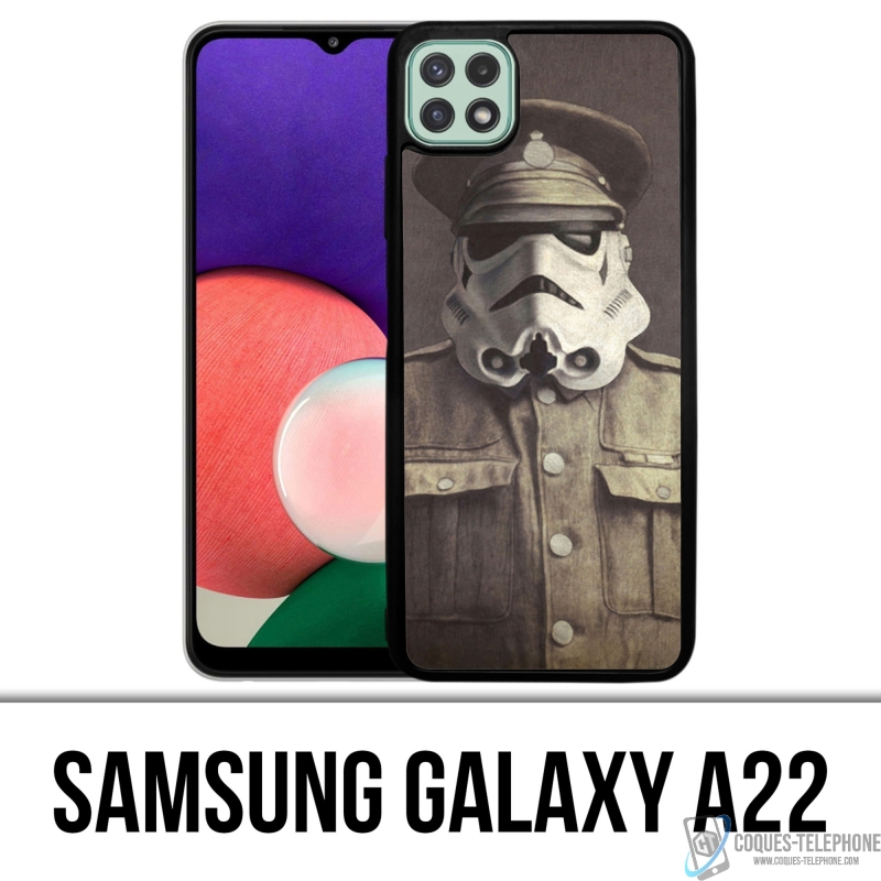 Coque Samsung Galaxy A22 - Star Wars Vintage Stromtrooper