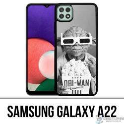 Cover Samsung Galaxy A22 - Star Wars Yoda Cinema