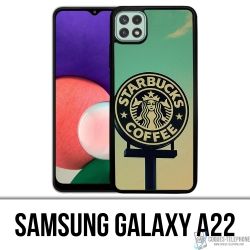 Coque Samsung Galaxy A22 - Starbucks Vintage