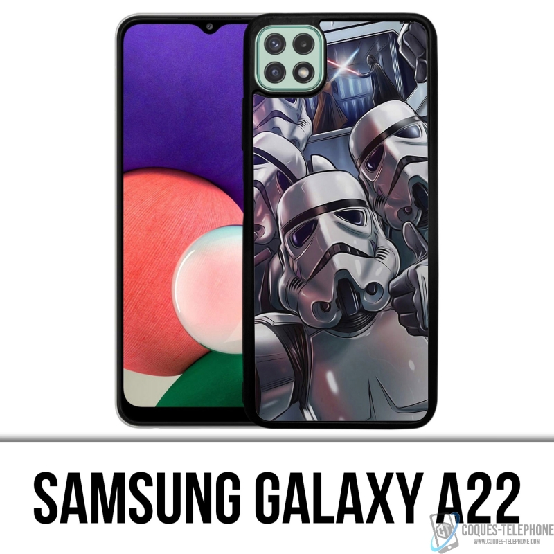 Coque Samsung Galaxy A22 - Stormtrooper Selfie