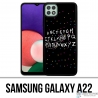 Samsung Galaxy A22 Case - Stranger Things Alphabet