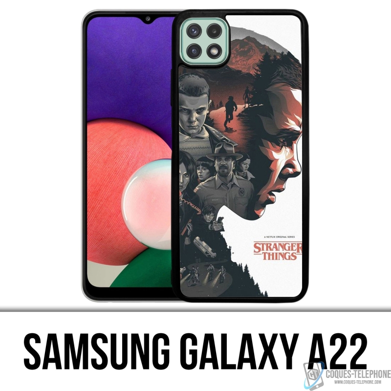 Coque Samsung Galaxy A22 - Stranger Things Fanart