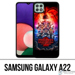 Funda Samsung Galaxy A22 - Póster de cosas extrañas 2