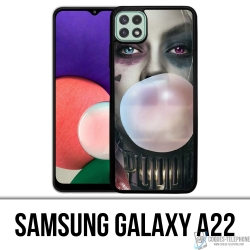 Funda Samsung Galaxy A22 - Suicide Squad Harley Quinn Bubble Gum