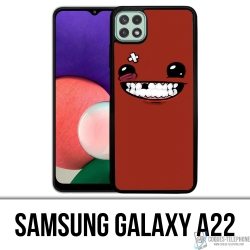 Custodia per Samsung Galaxy A22 - Super Meat Boy