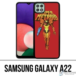 Funda Samsung Galaxy A22 - Super Metroid Vintage