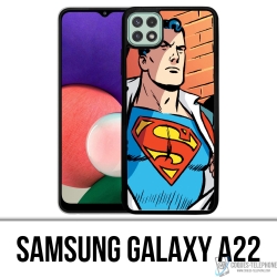 Cover Samsung Galaxy A22 - Superman Comics