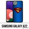Custodia Samsung Galaxy A22 - Logo Superman