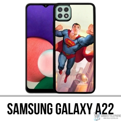 Funda Samsung Galaxy A22 - Superman Man Of Tomorrow